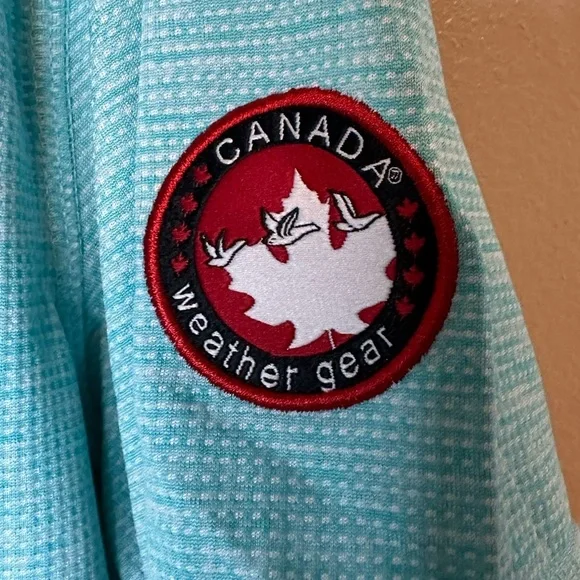 Canada Weather Gear Men’s Performance Tee T-shirt Size XL Blue - Picture 3 of 6